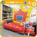 Hot sell inflatable throne,king throne inflatable chair,air sofa chair inflatable sofa chair,